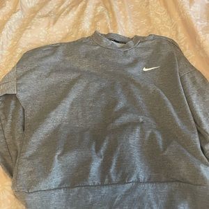 Nike grey sweatshirt